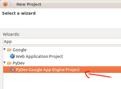 PyDev の Google App Engine プロジェクト利用